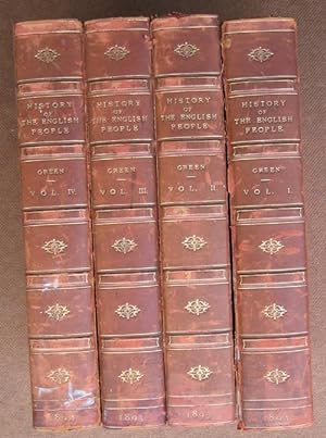 A Short History of the English People, Illustrated Edition. Set of 4 Volumes, I - IV