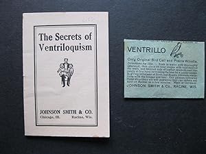 THE SECRETS OF VENTRILOQUISM (Book) and VENTRILLO Bird Call