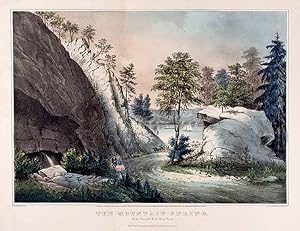 The Mountain Spring. Near Cozzen's Dock, West Point