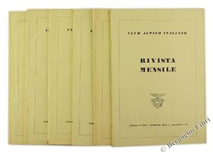 RIVISTA MENSILE DEL C.A.I. 1953 - Annata completa.: