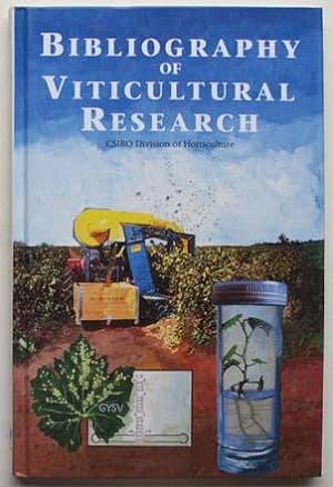 Bibliography of viticultural research conducted at the Merbein and Adelaide Laboratories of the C...