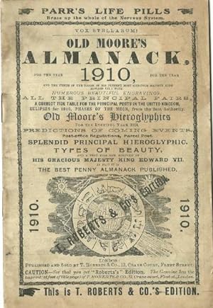 Old Moore's Almanack for the Year 1910