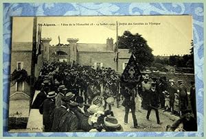 Carte Postale Ancienne - SAINT AIGNAN SUR CHER Fêtes de la Mutualité le 18-19 Juillet 1909 - Défi...