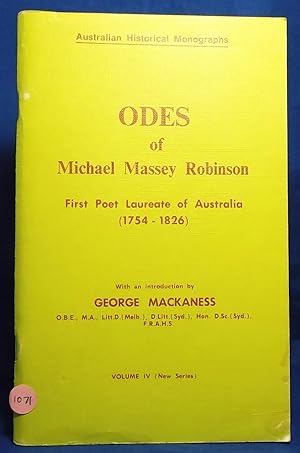 Odes of Michael Massey Robinson