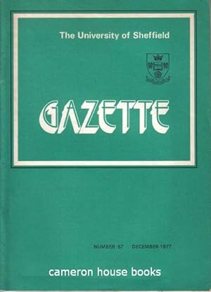 The University of Sheffield Gazette. No.57, December 1977