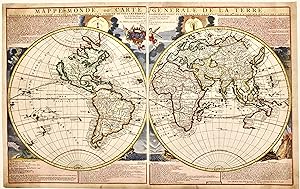 Mappe - Monde, ou carte generale de la terre