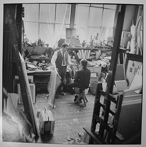 Gotthard Graubner. Atelier Drakeplatz, Düsseldorf 1967.