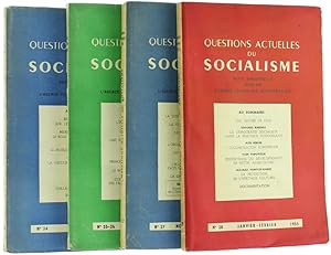 QUESTIONS ACTUELLES DU SOCIALISME - Revue bimestrielle. No. 24 (Mai-Juin 1954) + No. 25-26 (Juill...