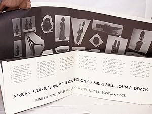 African Sculpture from the Collection of Mr. & Mrs. John P. Demos; June 2-17, Ward-Nasse Gallery