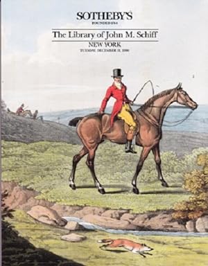 The Library of John M. Schiff