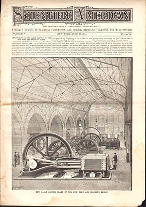 SCIENTIFIC AMERICAN (VOL. LIX, NO.3) JULY 21, 1888 A Weekly Journal of Practical Information, Art...