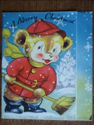 CHRISTMAS CARD featuring TEDDY BEAR