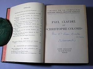 Cahiers de la compagnie Madeleine Renaud--Jean-Louis Barrault. Vol. I, nos. 1-2, 5