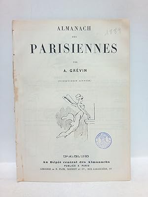 Almanachdes Parisiennes. (Vingtième année)