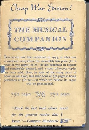 The Musical Companion. a Compendium for All Lovers of Music