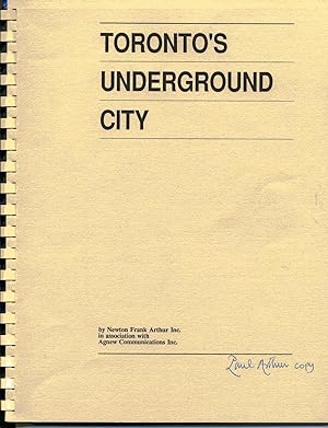 Toronto's Underground City. A study to determine the feasibility of installing a uniform wayfindi...