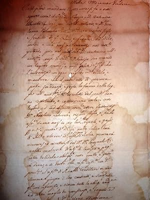 " Documento legale Palermo Anno 1813"