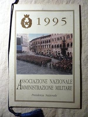 " Calendario ASSOCIAZIONE NAZIONALE AMNMINISTRAZIONE MILITARE Presidenza Nazionale 1995"