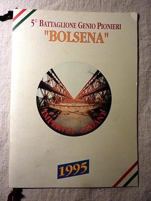 " Calendario 5° BATTAGLIONE GENIO PIONIERI BOLSENA 1995"