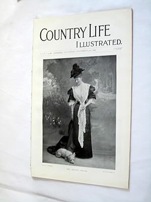 Country Life Illustrated magazine No. 48. 4th December 1897. Mrs Houston French. Hengrave Hall, U...