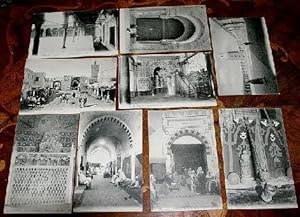 Carte Postale Ancienne - TUNISIE - KAIROUAN . Lot de 9 cartes postales.