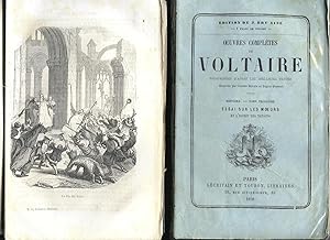 Oeuvres complètes de Voltaire réimprimées d'après les meilleurs textes illustrées par Charles Met...