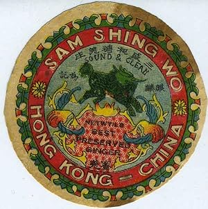 Sam Shing Wo, Hong Kong China, sound & clean best preserved ginger