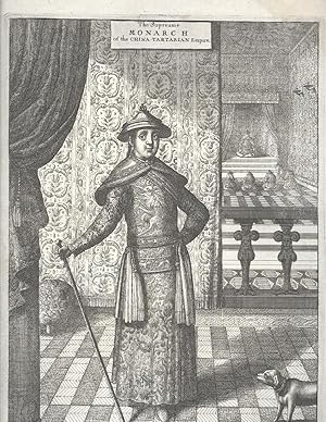 The Supreame Monarch of the China-Tartarian Empire. Engraving
