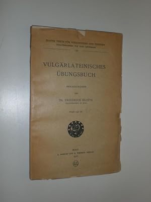 Vulgärlateinisches Übungsbuch.