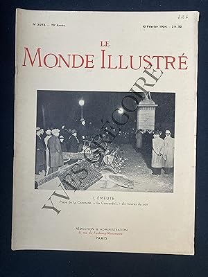 LE MONDE ILLUSTRE-N°3973-10 FEVRIER 1934