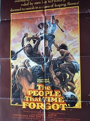 Edgar Rice Burroughs The People That Time Forgot (Original Movie Poster)