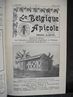 La Belgique apicole - Mensuel illustré - Années 1937 et 1938
