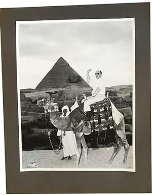 Adlai Stevenson in Egypt. 1953. [recent title on backstrip]