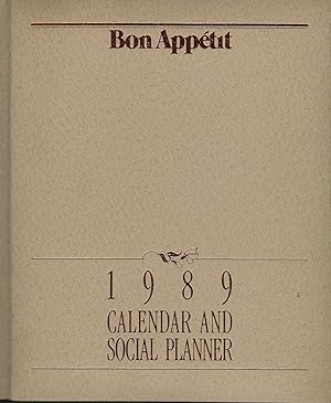 CALENDAR AND SOCIAL PLANNER 1989