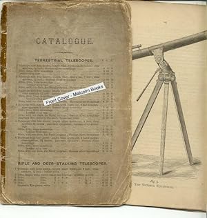 Catalogue, Reflecting and Refracting Telescopes and their accessories, Manufactured and sold by H...