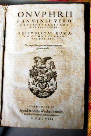 Reipublicae romanae commentariorum libri tres, et alia.