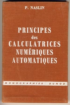 Principes des calculatrices numériques automatiques