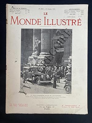 LE MONDE ILLUSTRE-N°3851-10 OCTOBRE 1931