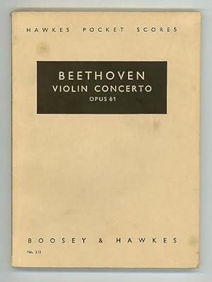 Beethoven Concerto for Violin and Orchestra D Major Op. 61