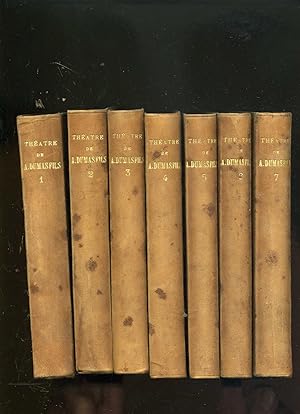 THÉATRE COMPLET avec préfaces inédites. ( 7 VOLUMES ) . TOME .I:La Dame aux camélias - Diane de L...
