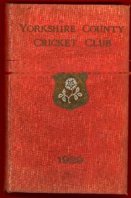 Yorkshire County Cricket Club: Thirty-seventh Annual Issue