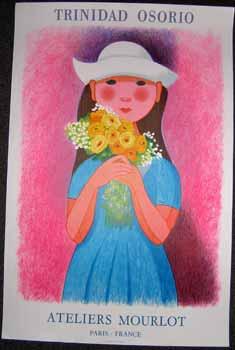 Girl with a Bouquet of Flowers. Muchacha con flores.