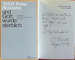 Und Gott wurde sterblich : Gedichte zum Nordatlant. Bündnis.