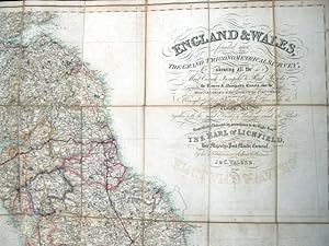 England and Wales founded upon The Grand Trigonometrical Survey; shewing all the Mail Coach, Turn...