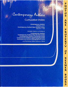 Contemporary Authors: Cumulative Index