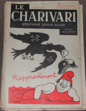 Le Charivari hebdomadaire satirique illustré nouvelle série N° 15, 95ème année.