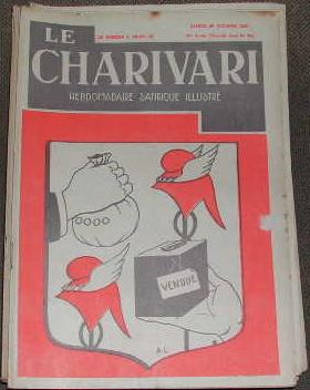 Le Charivari hebdomadaire satirique illustré nouvelle série N° 70, 96ème année.