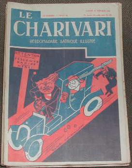 Le Charivari hebdomadaire satirique illustré nouvelle série N° 67, 96ème année.
