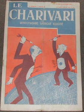Le Charivari hebdomadaire satirique illustré nouvelle série N° 85, 97ème année.