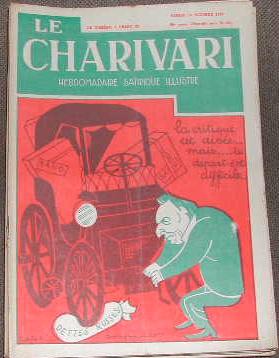Le Charivari hebdomadaire satirique illustré nouvelle série N° 68, 96ème année.
